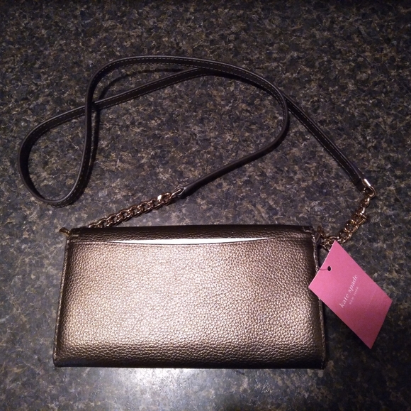 Was💲89! Unique ♠️Kate Spade "Wallet on a Chain" - Picture 2 of 16